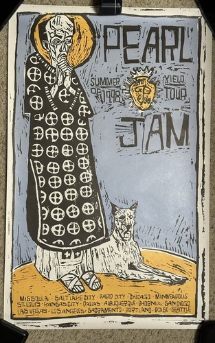 Pearl jam poster - pearl, tour